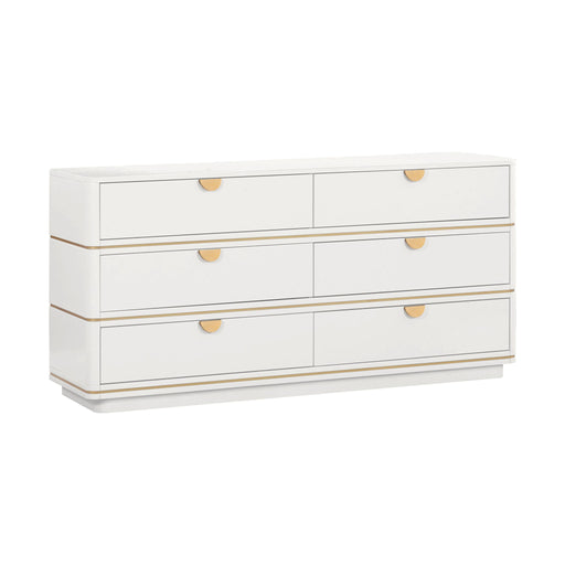 Julieta - 6 Drawer Dresser - R&R Furniture Gallery (Fountain Valley, CA)