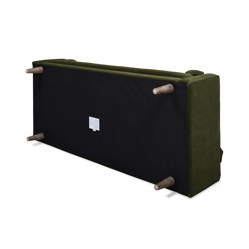 Nicholas - Mid-Century Modern Sofa - Olive Green - R&R Furniture Gallery (Fountain Valley, CA)