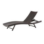 Kauai - Modern Style Wicker Chaise Lounge - Brown Multi - R&R Furniture Gallery (Fountain Valley, CA)