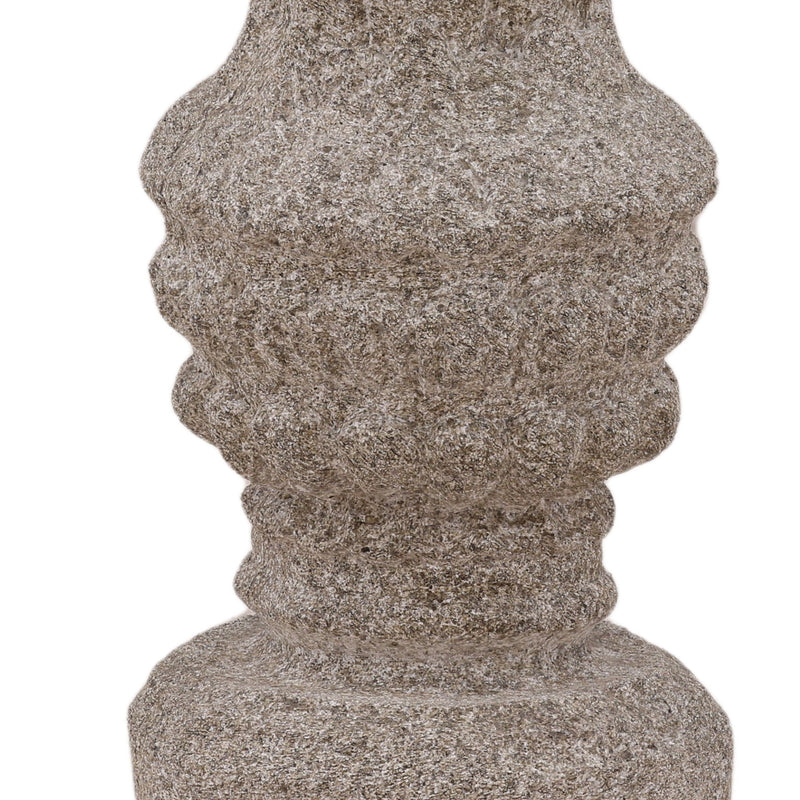 Ishtar - Outdoor Candle Holder - Light Gray
