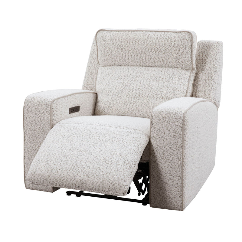 Lancaster - Power Zero Gravity Recliner P2 - Fluffy River Rock - R&R Furniture Gallery (Fountain Valley, CA)