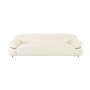 Leyla - Boucle Sofa - Cream - R&R Furniture Gallery (Fountain Valley, CA)