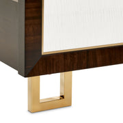 Belmont Place - Upholstered Bed - Espresso - R&R Furniture Gallery (Fountain Valley, CA)
