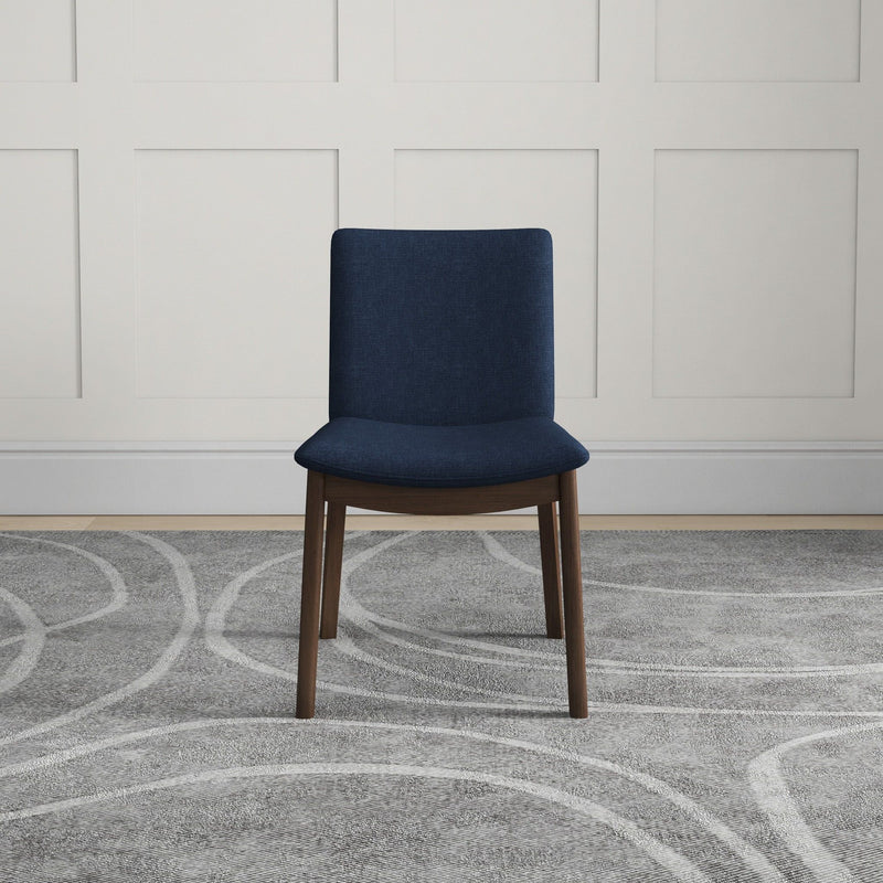 Laura - Mid-Century Modern Solid Wood Dining Chair (Set of 2) - R&R Furniture Gallery (Fountain Valley, CA)