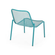 Noble House outdoor iron arm chair with decorative design, featuring a sturdy frame and intricate metalwork for patio or garden use.