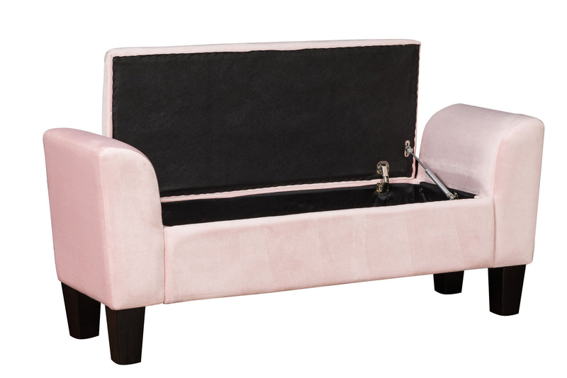 Mila - Ottoman Bench With Storage - R&R Furniture Gallery (Fountain Valley, CA)
