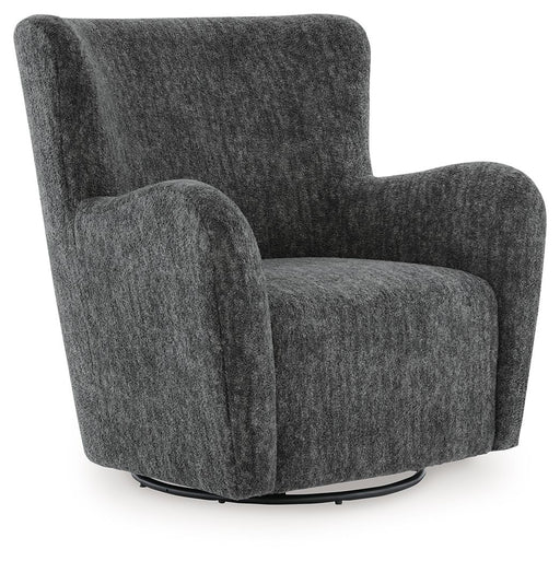 Rowenburg - Swivel Glider Accent Chair - R&R Furniture Gallery (Fountain Valley, CA)