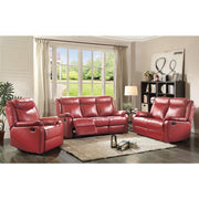 Glory Furniture Ward reclining loveseat for two, featuring plush cushions and modern design, perfect for a cozy living space.