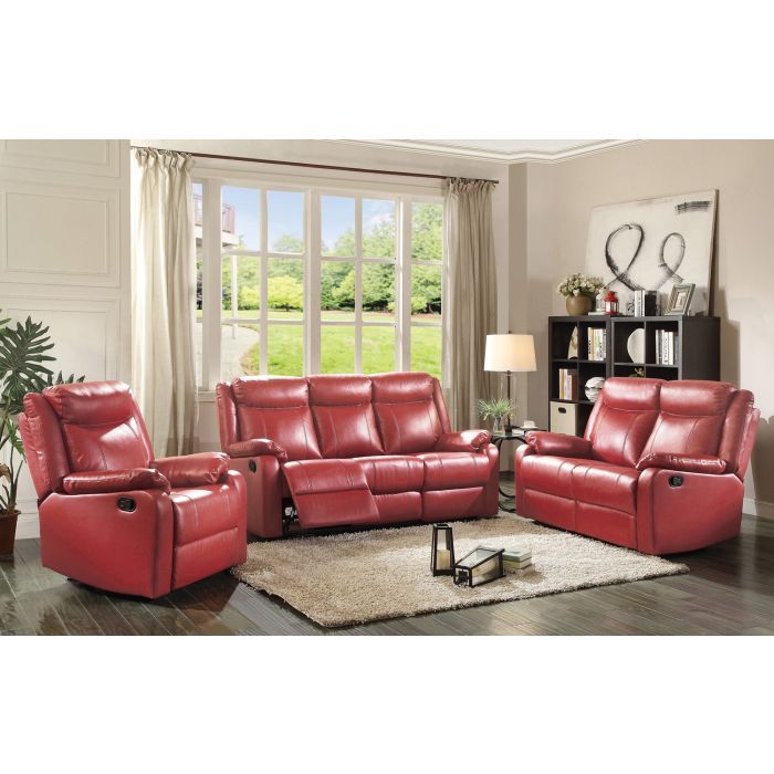 Glory Furniture Ward reclining loveseat for two, featuring plush cushions and modern design, perfect for a cozy living space.
