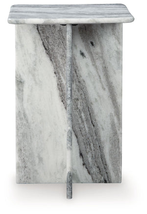 Keithwell - Square Accent Table - Gray - R&R Furniture Gallery (Fountain Valley, CA)