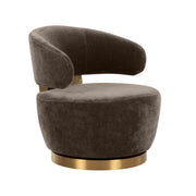 Austin - Recycled Fabric Swivel Chair - R&R Furniture Gallery (Fountain Valley, CA)