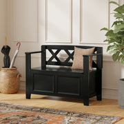 Amherst - Small Transitional Entryway Storage Bench - R&R Furniture Gallery (Fountain Valley, CA)