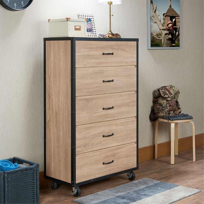 Bemis - Chest - Weathered Light Oak - R&R Furniture Gallery (Fountain Valley, CA)