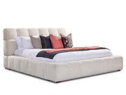 Escape - Fluffy River Rock Upholstered Bed - R&R Furniture Gallery (Fountain Valley, CA)