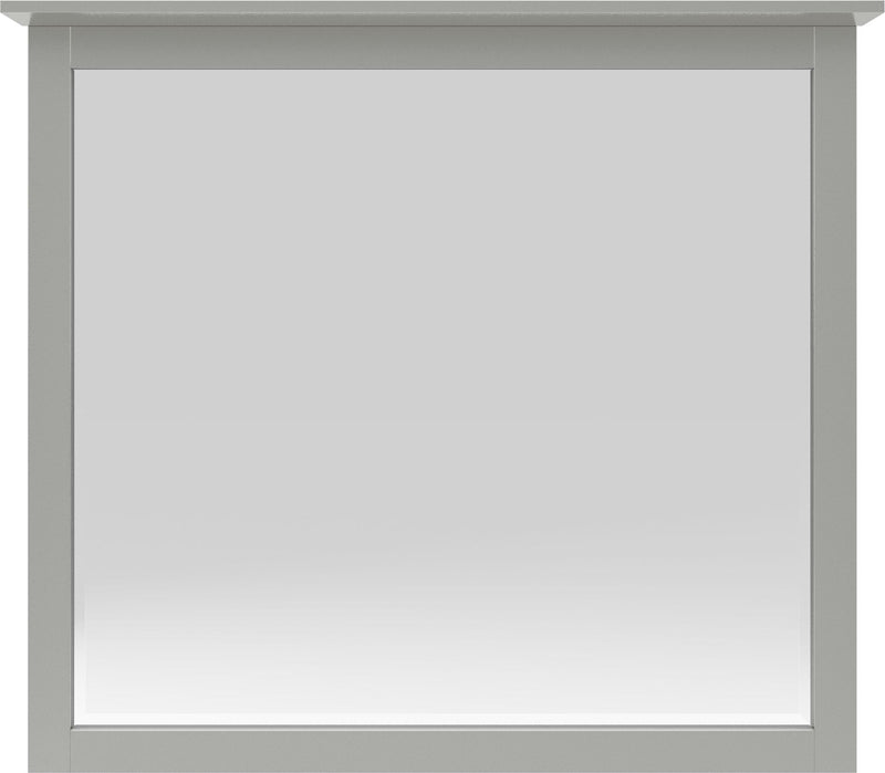 Grace Wall or Dresser Mirror in Elephant Grey