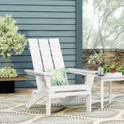 Noble House Aurascape outdoor foldable Adirondack chair with armrests, weather-resistant and comfortable for outdoor seating.