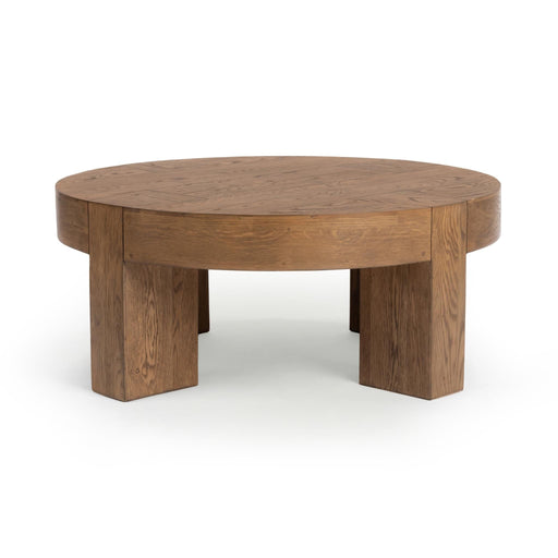 Bristol - Round Coffee Table - Cafe Brown - R&R Furniture Gallery (Fountain Valley, CA)