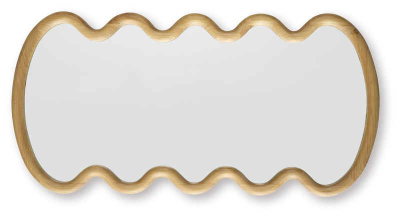 Serendis - Accent Mirror - Brown - R&R Furniture Gallery (Fountain Valley, CA)