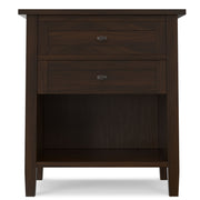 Warm Shaker - Bedside Table - R&R Furniture Gallery (Fountain Valley, CA)