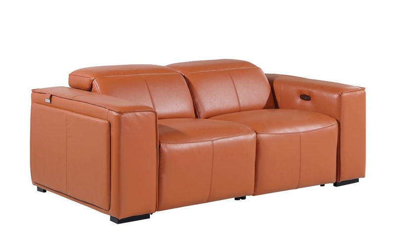 1224 - 6-Piece Modular Power Reclining Sofa, Loveseat & Chair Set In With 6 Power Recliners & Power Headrests