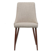 Mid Century Modern Fabric Armless Dining Chair - R&R Furniture Gallery (Fountain Valley, CA)