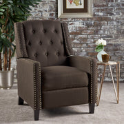 Classic Fabric Push Back Chair - R&R Furniture Gallery (Fountain Valley, CA)