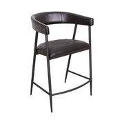 Preston - Counter Stool - Midnight Raven - R&R Furniture Gallery (Fountain Valley, CA)