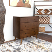 Caroline - Dresser 3 Drawer - Brown / Wood - R&R Furniture Gallery (Fountain Valley, CA)
