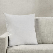 Classic Home Villa feather down insert for accent pillow, soft white pillow filler with plush feather filling visible inside.
