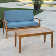 Outdoor Chat Set With Coffee Table And Loveseat - R&R Furniture Gallery (Fountain Valley, CA)