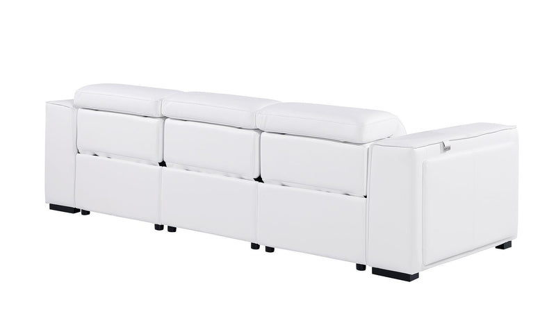 1224 - 3-Piece Modular Power Reclining Sofa In With 3 Power Recliners & Power Headrests