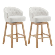 360 Degree Rotation Swivel Counter Stools (Set of 2) - R&R Furniture Gallery (Fountain Valley, CA)