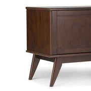 Draper - Handcrafted Mid Century Low TV Media Stand - R&R Furniture Gallery (Fountain Valley, CA)