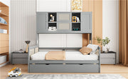Daybed And All In One Cabinet And Shelf - R&R Furniture Gallery (Fountain Valley, CA)