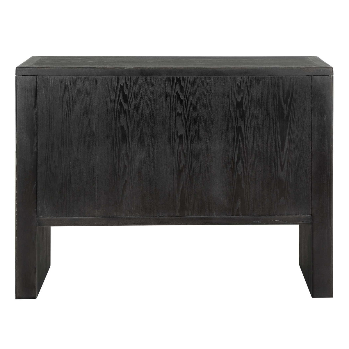 Bierk - 2 Door Cabinet - Dark Stain