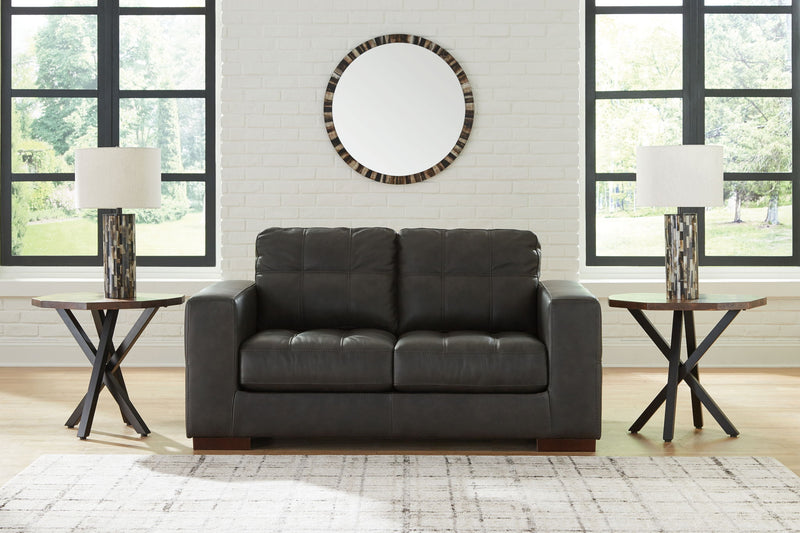 Luigi - Loveseat - Thunder - R&R Furniture Gallery (Fountain Valley, CA)