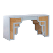 Suzie - Rattan Executive Desk - R&R Furniture Gallery (Fountain Valley, CA)