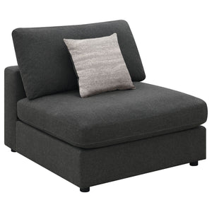 Duncan- Armless Chair With Removable Cushions