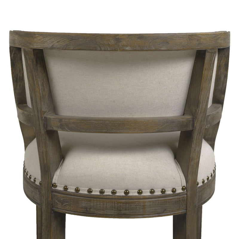 Paris - Farmhouse Counter Height Bar Stool With Backrest - R&R Furniture Gallery (Fountain Valley, CA)