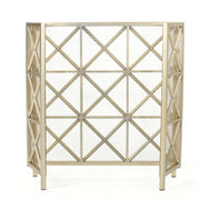 Margaret - 3 Panel Fireplace Screen Iron - R&R Furniture Gallery (Fountain Valley, CA)