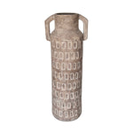 Earthenware - Diode Flower Vase - Light Brown - R&R Furniture Gallery (Fountain Valley, CA)