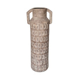 Earthenware - Diode Flower Vase - Light Brown - R&R Furniture Gallery (Fountain Valley, CA)