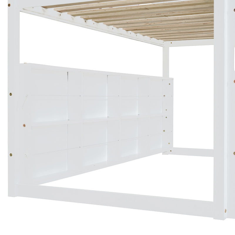 Loft Bed With House Shaped Frame And Tent - R&R Furniture Gallery (Fountain Valley, CA)