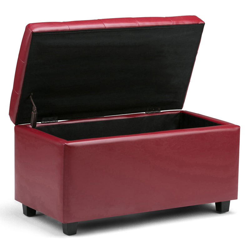 Cosmopolitan - Upholstered Storage Ottoman - R&R Furniture Gallery (Fountain Valley, CA)