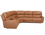 Hancock - Zero Gravity Power Reclining Sectional With Power Adjustable Headrests - R&R Furniture Gallery (Fountain Valley, CA)