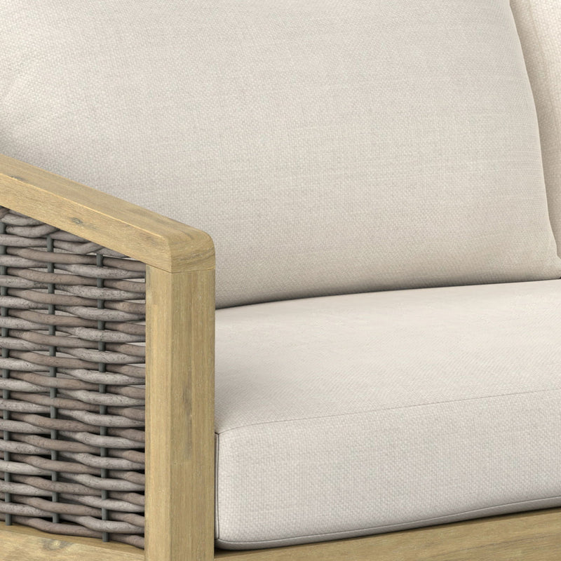 Parkside - Outdoor Sofa - Natural - R&R Furniture Gallery (Fountain Valley, CA)