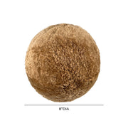 New Zealand - Genuine Sheepskin Ball Pillow - R&R Furniture Gallery (Fountain Valley, CA)