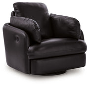 Modmax II - Swivel Glider Recliner - Black - R&R Furniture Gallery (Fountain Valley, CA)