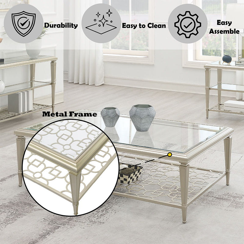 Zaba - Rectangular Table - R&R Furniture Gallery (Fountain Valley, CA)