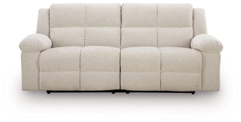 Orlen - 2 Seat Reclining Sofa - Winter - R&R Furniture Gallery (Fountain Valley, CA)